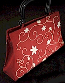 Silk handbags by Mili....